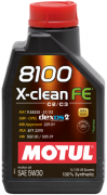 Моторное масло MOTUL 8100 X-CLEAN FE 5W-30, 1л