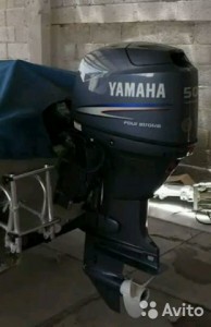 Лодочный мотор Yamaha во Пскове (отличное состояние)