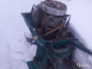 Лодочный мотор Вихрь в Кунье (нужен мелкий ремонт)