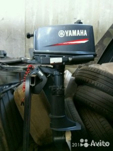 Лодочный мотор Yamaha 5 CMHS в Пскове (есть дополнительный бак)