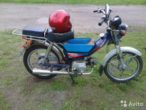 Мотоцикл ABM в Великих Луках (находится в деревне в 4 км от Новосокольник)
