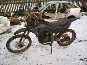 Мотоцикл IRBIS TTR в Великих Луках (требует небольшого ремонта)