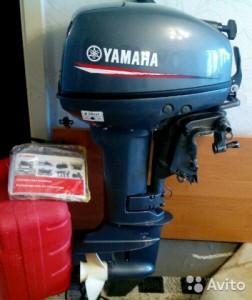 Лодочный мотор Yamaha 15 FMHS в Пскове (использовался бережно)