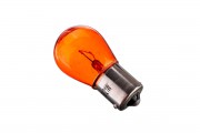 Лампа стоп-сигнала 12V 21/5W, 1 контакт, желтая, смещенный цоколь