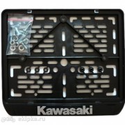 Рамка для номера (KAWASAKI) рельеф
