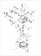 Ремкомплект карбюратора (лодочные моторы HDX, PARSUN, GOLFSTREAM, TOYAMA, MTR Marine F6/8/9.8)